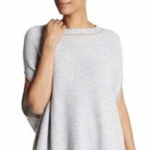 NWT TAHARI Women Seraphina Poncho Sweater L